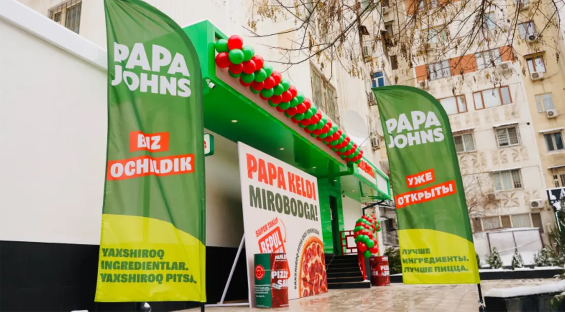 Открытие Papa Johns Mirabad — Papa Johns, event production в Ташкенте от Golden Bonds
