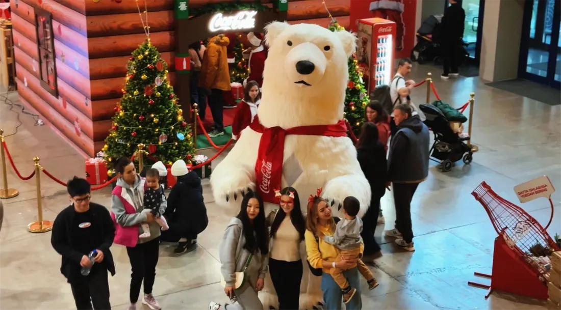 BTL CCI Teplo Winter Fest — Coca-Cola, event production в Ташкенте от Golden Bonds